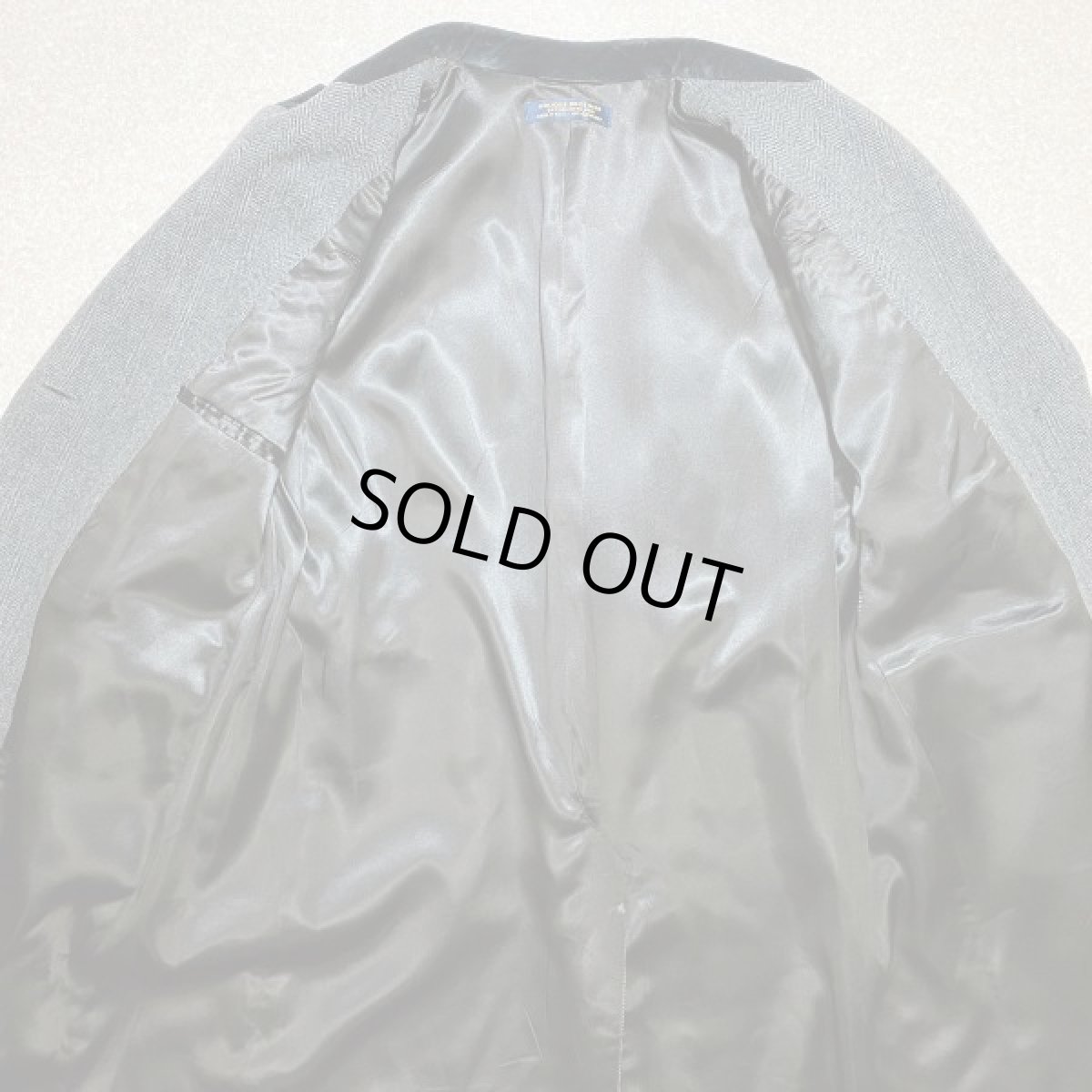 画像9: 「Brooks Brothers(ブルックスブラザーズ)」USA製 ヘリンボーン スーパーロング チェスターコート【送料無料】 (9)