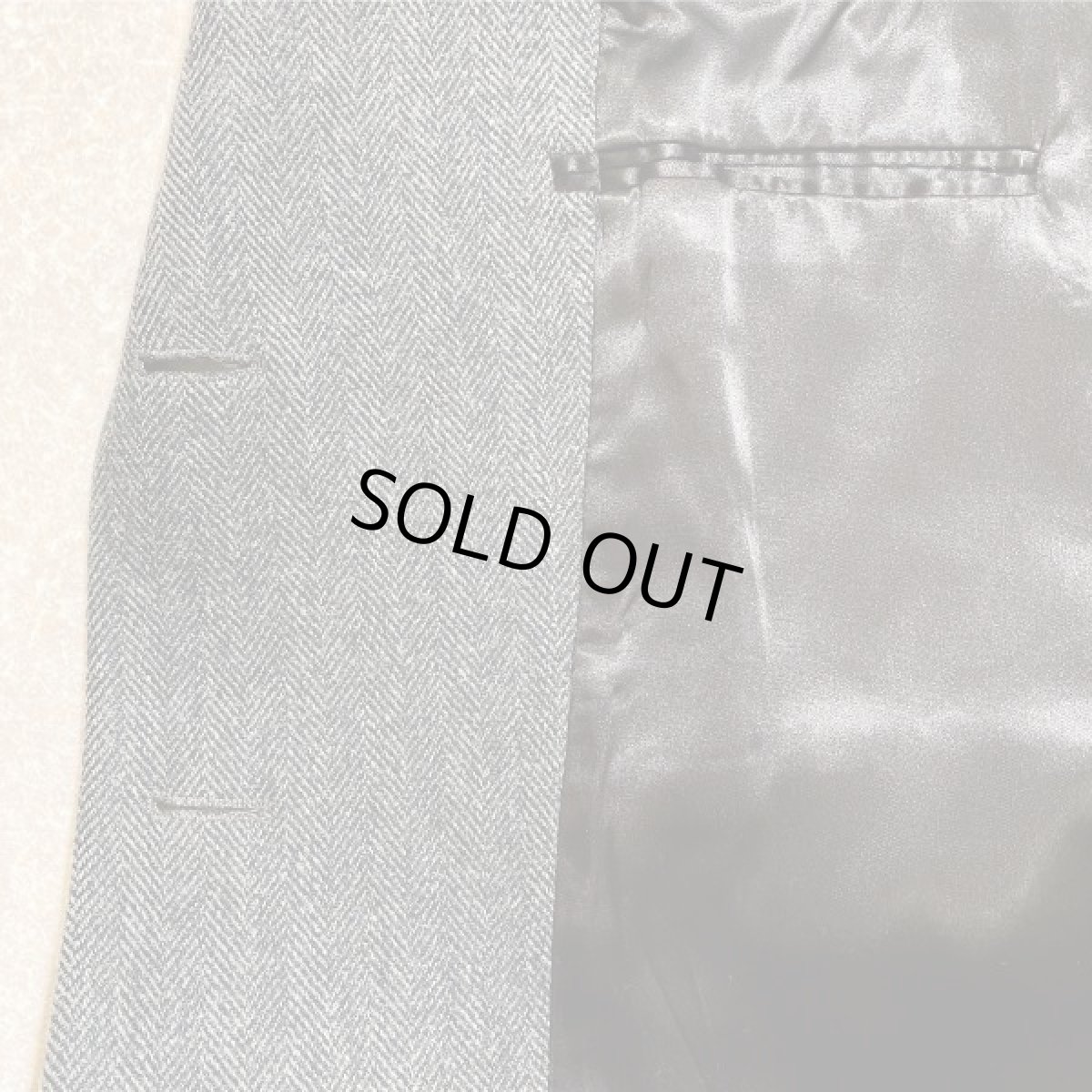 画像11: 「Brooks Brothers(ブルックスブラザーズ)」USA製 ヘリンボーン スーパーロング チェスターコート【送料無料】 (11)