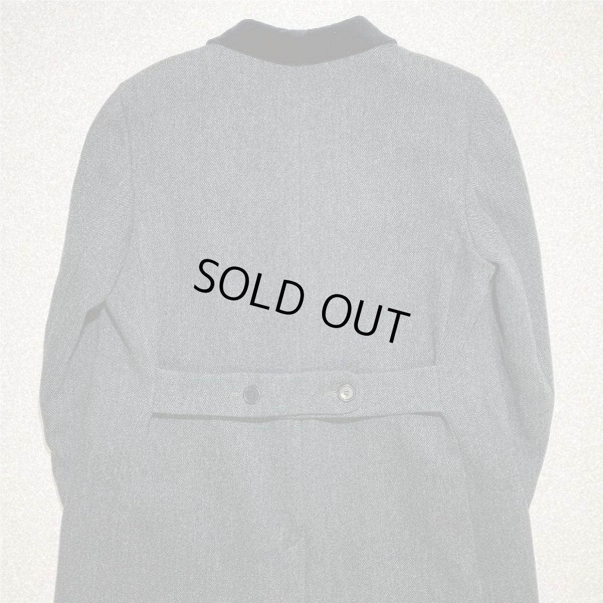 画像13: 「Brooks Brothers(ブルックスブラザーズ)」USA製 ヘリンボーン スーパーロング チェスターコート【送料無料】 (13)