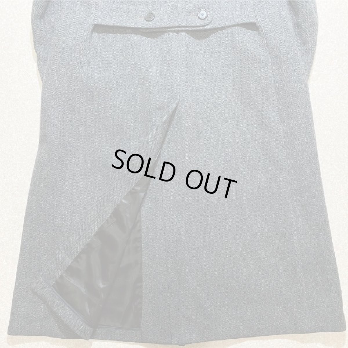 画像15: 「Brooks Brothers(ブルックスブラザーズ)」USA製 ヘリンボーン スーパーロング チェスターコート【送料無料】 (15)