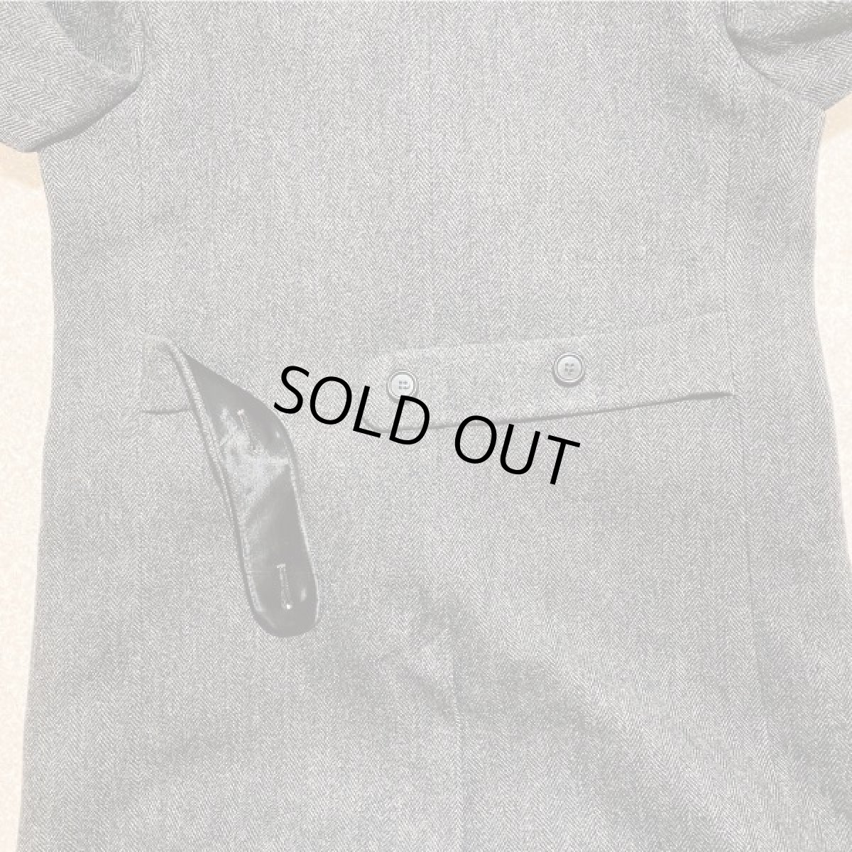 画像16: 「Brooks Brothers(ブルックスブラザーズ)」USA製 ヘリンボーン スーパーロング チェスターコート【送料無料】 (16)