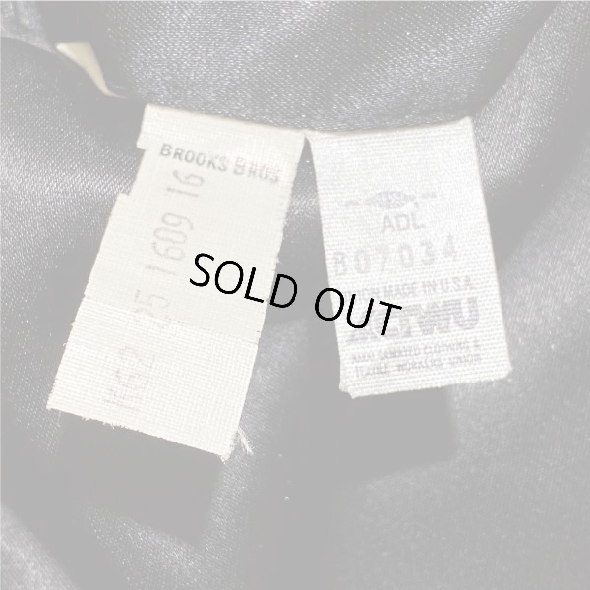 画像17: 「Brooks Brothers(ブルックスブラザーズ)」USA製 ヘリンボーン スーパーロング チェスターコート【送料無料】 (17)