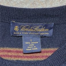 画像5: 「Brooks Brothers(ブルックスブラザーズ)」ボーダー クルーネック ニット (5)