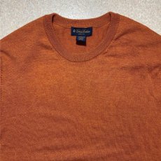 画像3: 「Brooks Brothers(ブルックスブラザーズ)」テラコッタ クルーネック ニット (3)