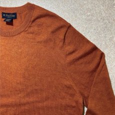 画像4: 「Brooks Brothers(ブルックスブラザーズ)」テラコッタ クルーネック ニット (4)