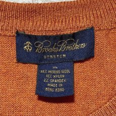 画像7: 「Brooks Brothers(ブルックスブラザーズ)」テラコッタ クルーネック ニット (7)