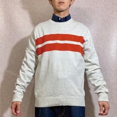 画像16: 「Tommy Hilfiger(トミーヒルフィガー)」ライン オートミール クルーネック ニット (16)