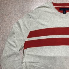 画像2: 「Tommy Hilfiger(トミーヒルフィガー)」ライン オートミール クルーネック ニット (2)