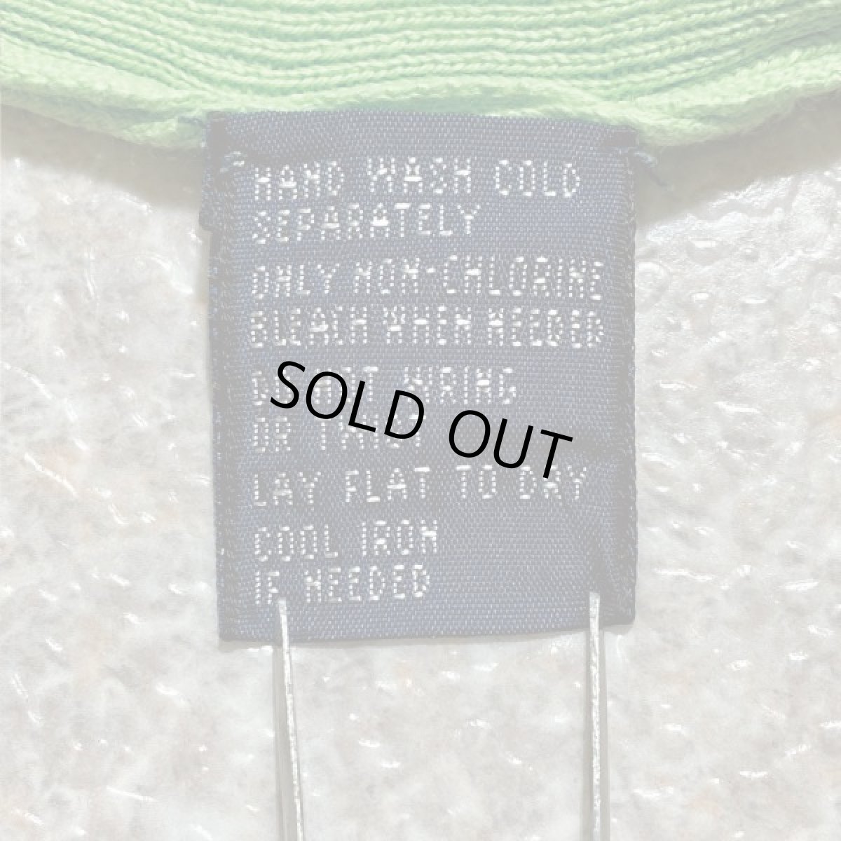 画像13: 「Polo RALPH LAUREN(ポロ ラルフローレン)」ピマコットン ポニー刺繍 クルーネック グリーン ニット (13)