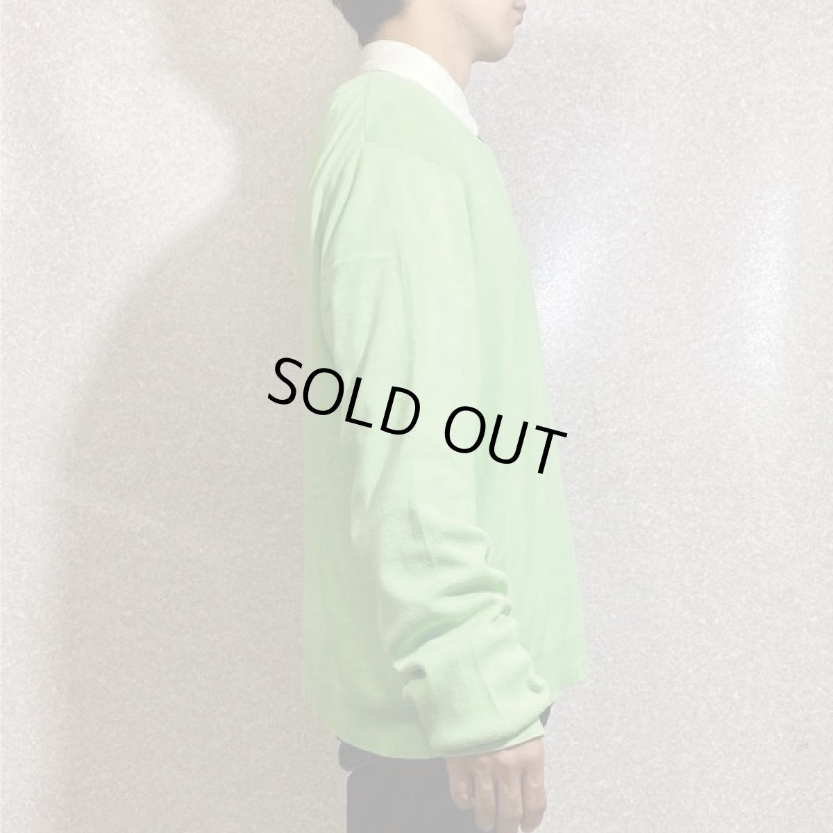 画像17: 「Polo RALPH LAUREN(ポロ ラルフローレン)」ピマコットン ポニー刺繍 クルーネック グリーン ニット (17)