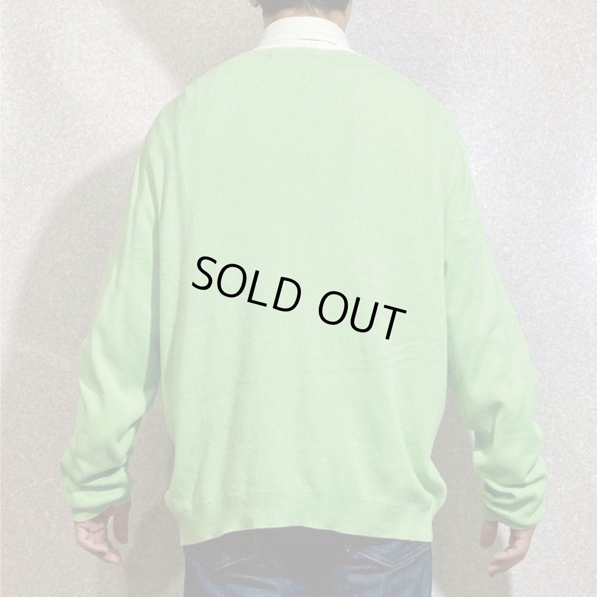 画像19: 「Polo RALPH LAUREN(ポロ ラルフローレン)」ピマコットン ポニー刺繍 クルーネック グリーン ニット (19)