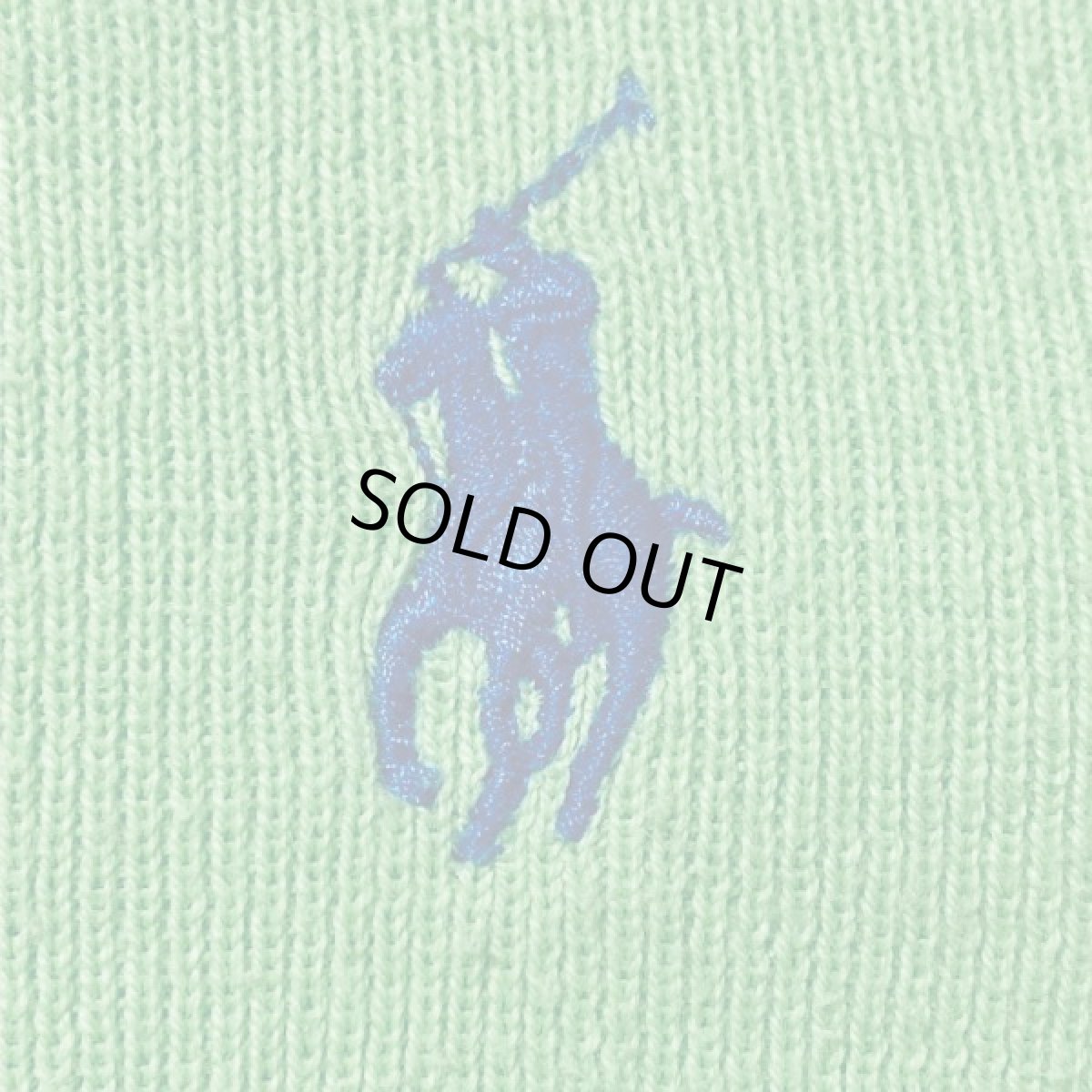 画像5: 「Polo RALPH LAUREN(ポロ ラルフローレン)」ピマコットン ポニー刺繍 クルーネック グリーン ニット (5)