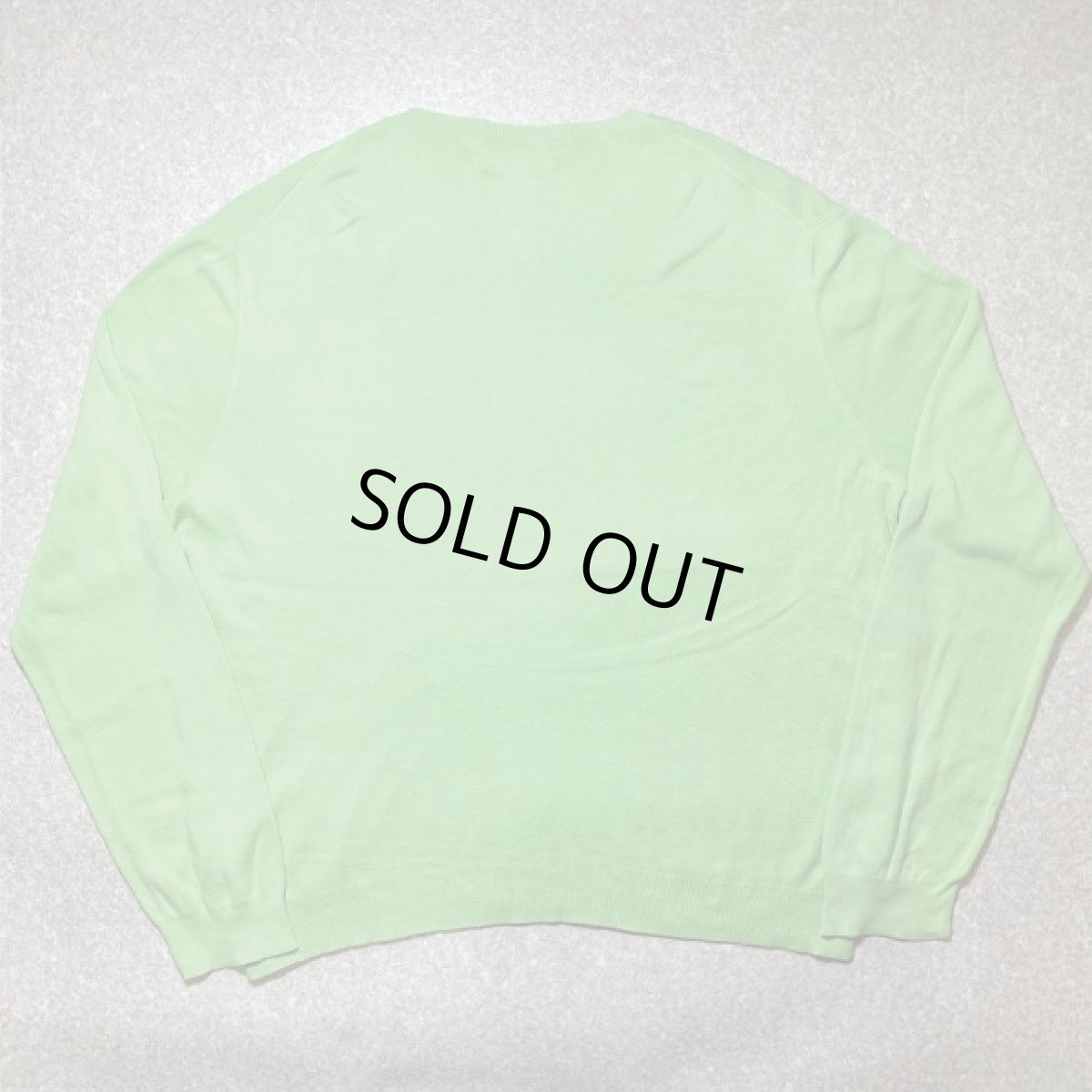 画像9: 「Polo RALPH LAUREN(ポロ ラルフローレン)」ピマコットン ポニー刺繍 クルーネック グリーン ニット (9)