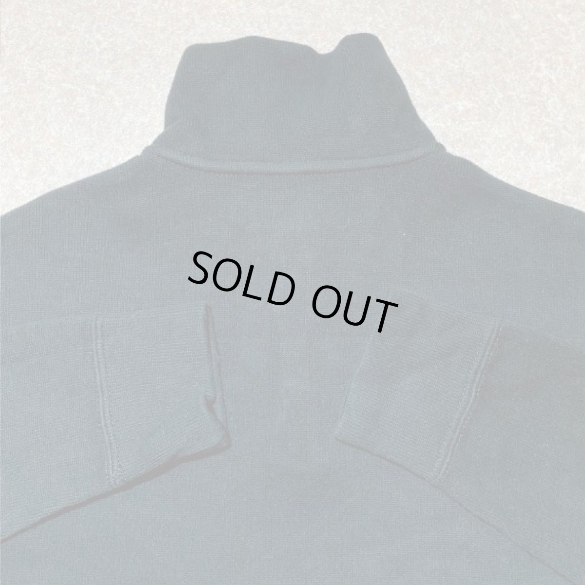 画像11: 「Polo RALPH LAUREN(ポロ ラルフローレン)」ハーフジップ ポニー刺繍 ブラック コットン ニット (11)