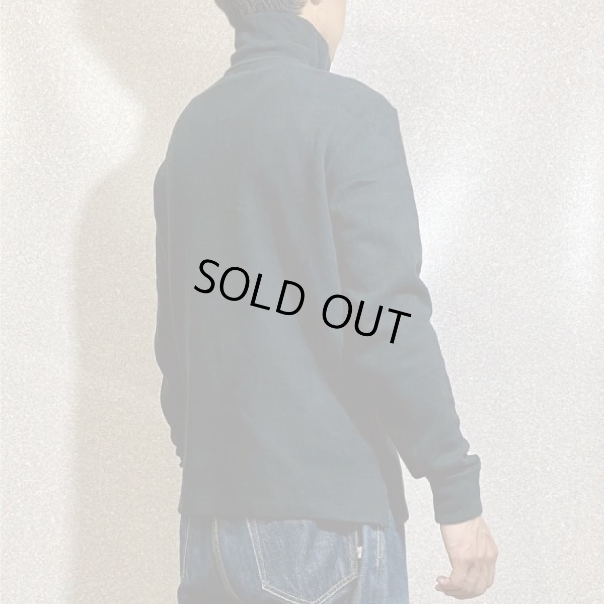 画像18: 「Polo RALPH LAUREN(ポロ ラルフローレン)」ハーフジップ ポニー刺繍 ブラック コットン ニット (18)