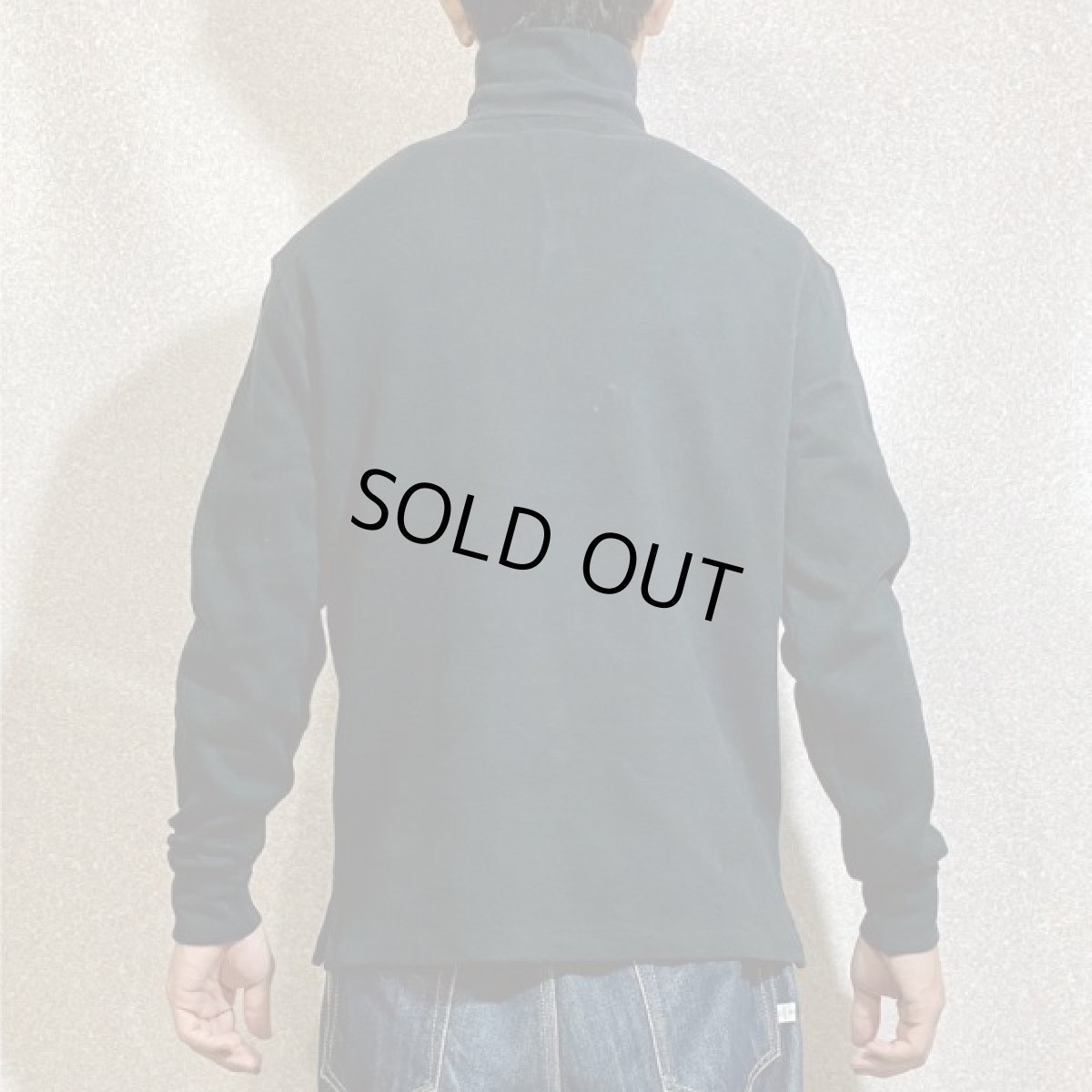 画像19: 「Polo RALPH LAUREN(ポロ ラルフローレン)」ハーフジップ ポニー刺繍 ブラック コットン ニット (19)