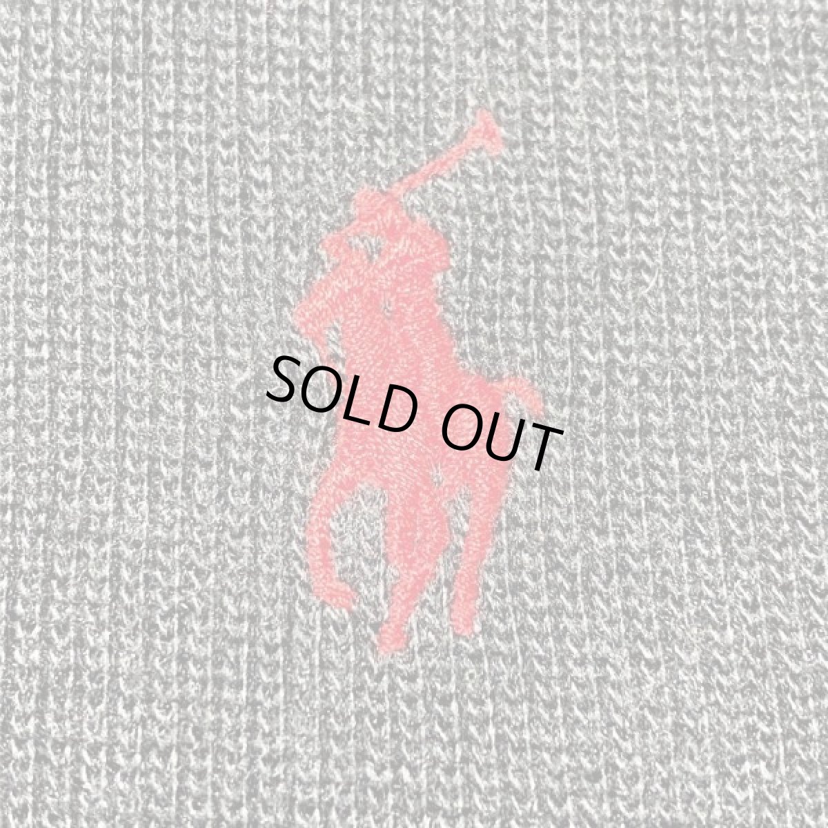 画像5: 「Polo RALPH LAUREN(ポロ ラルフローレン)」ハーフジップ ポニー刺繍 ブラック コットン ニット (5)