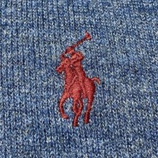 画像5: 「POLO RALPH LAUREN(ポロ ラルフローレン)」ポニー刺繍 ハーフジップ ネイビー ニット (5)