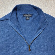 画像5: 「Brooks Brothers(ブルックスブラザーズ)」 ハーフジップ ネイビー ニット (5)