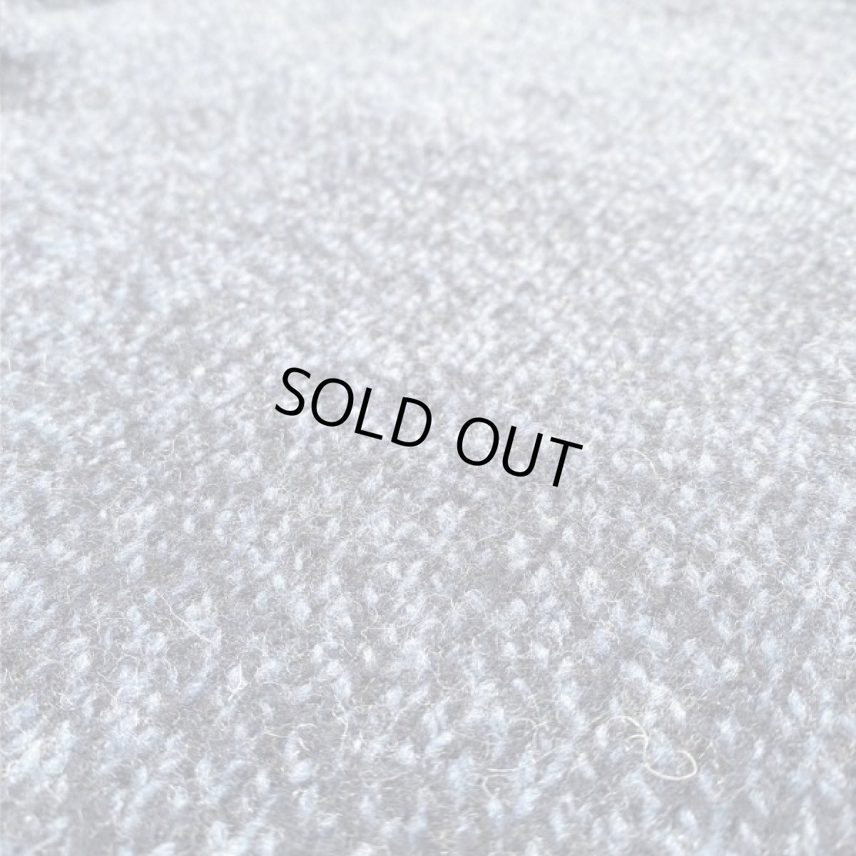 画像15: 「L.L.Bean(エルエルビーン)」ブルー メランジ ラムズウール 肉厚 ローゲージ クルーネック ニット (15)