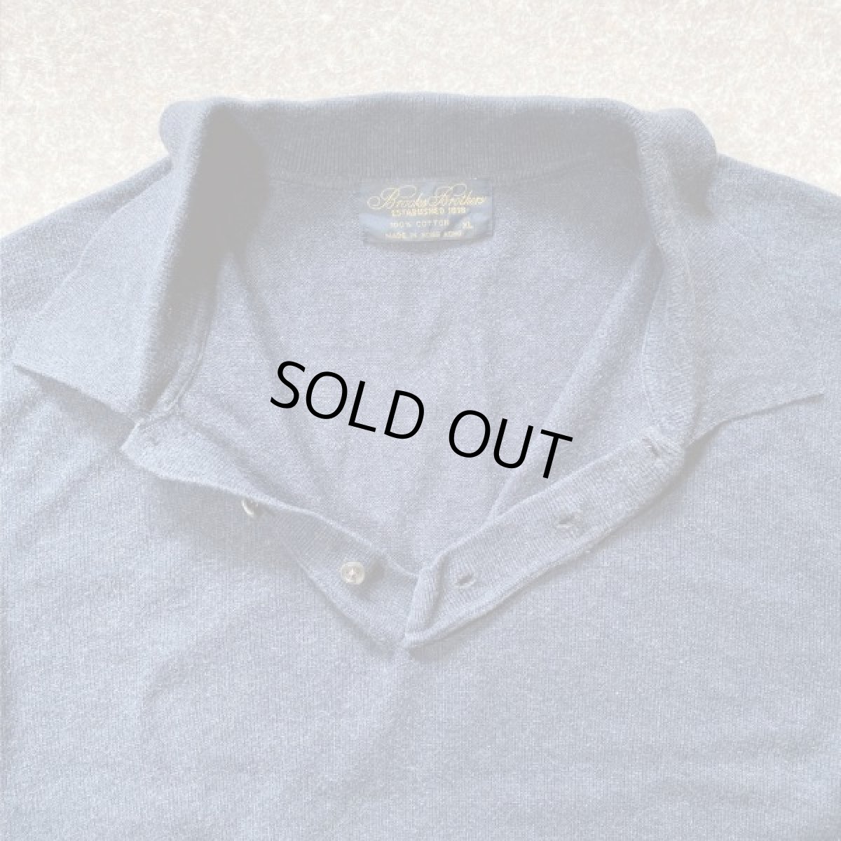 画像5: 「Brooks Brothers(ブルックスブラザーズ)」3ボタン 長袖ニットポロシャツ (5)