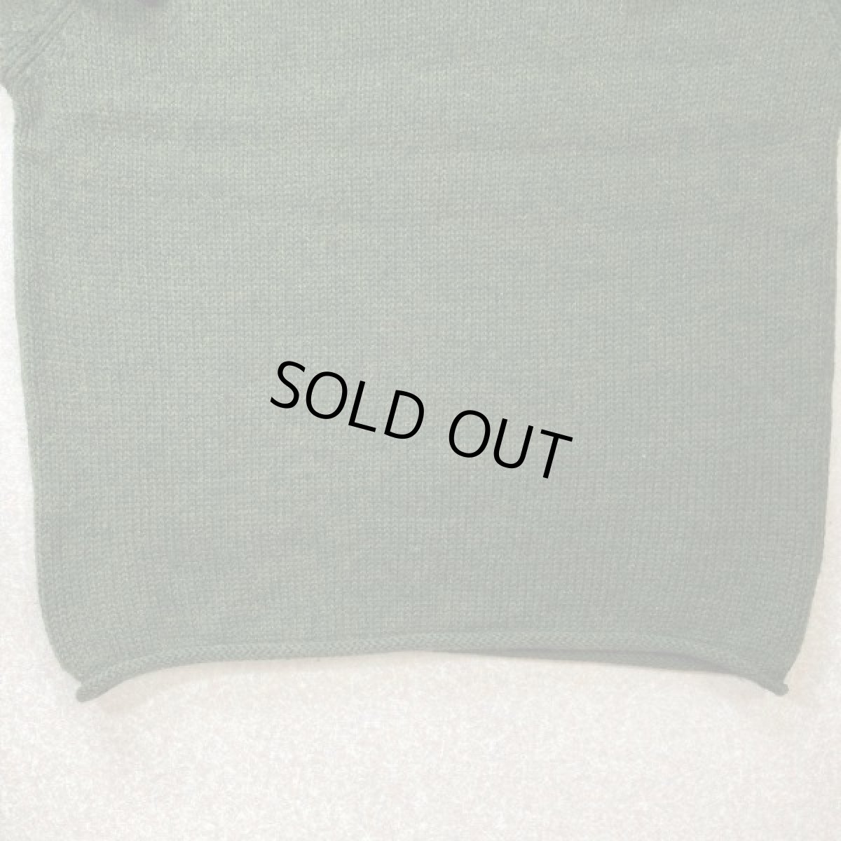 画像11: 「J.Crew(J.クルー)」ウール  ラグランスリーブ オリーブ ロールネック ニット (11)