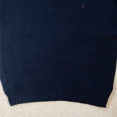 画像8: 「Polo RALPH LAUREN(ポロ ラルフローレン)」ポニー刺繍 クルーネック ネイビー ニット (8)