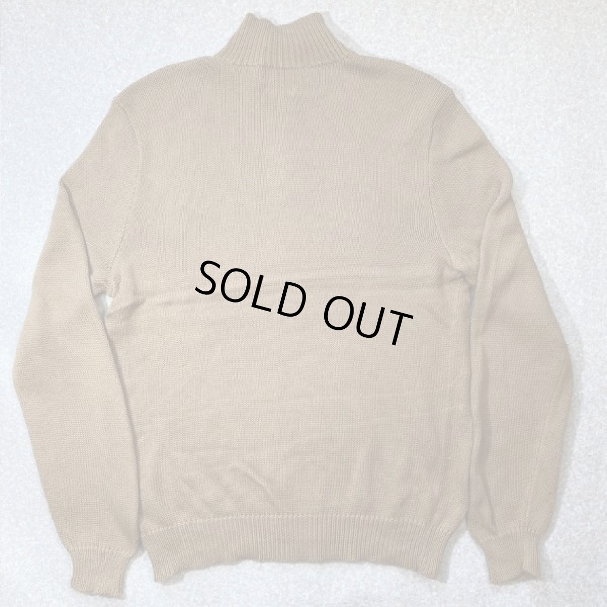 画像11: 「POLO RALPH LAUREN(ポロ ラルフローレン)」ポニー刺繍 ハーフジップ コーヒーブラウン ニット (11)