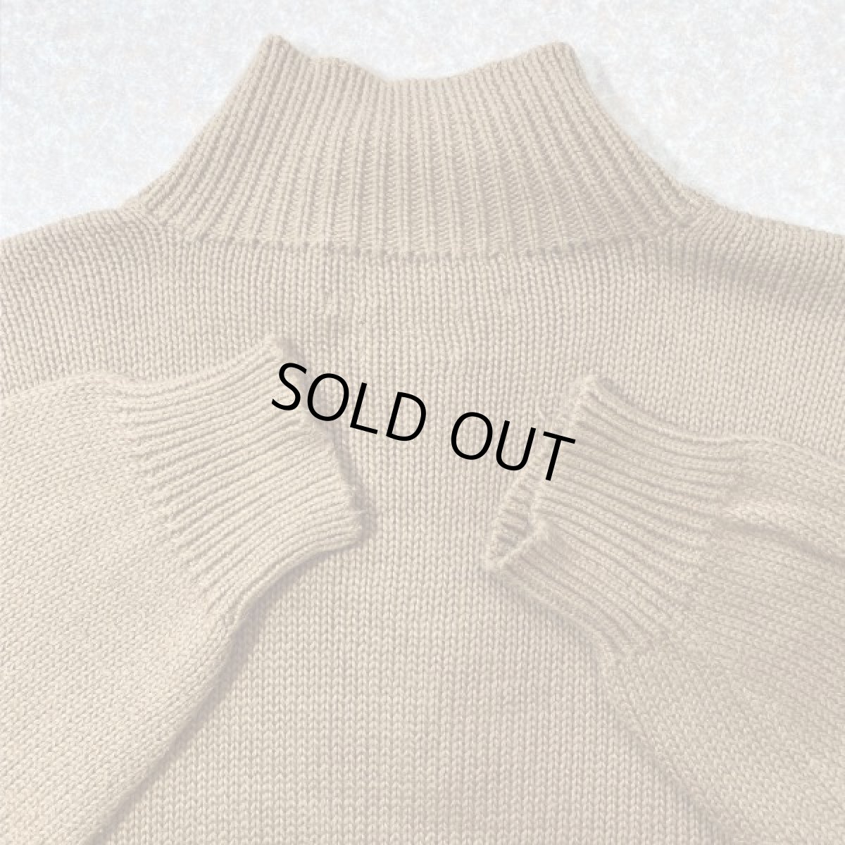 画像12: 「POLO RALPH LAUREN(ポロ ラルフローレン)」ポニー刺繍 ハーフジップ コーヒーブラウン ニット (12)