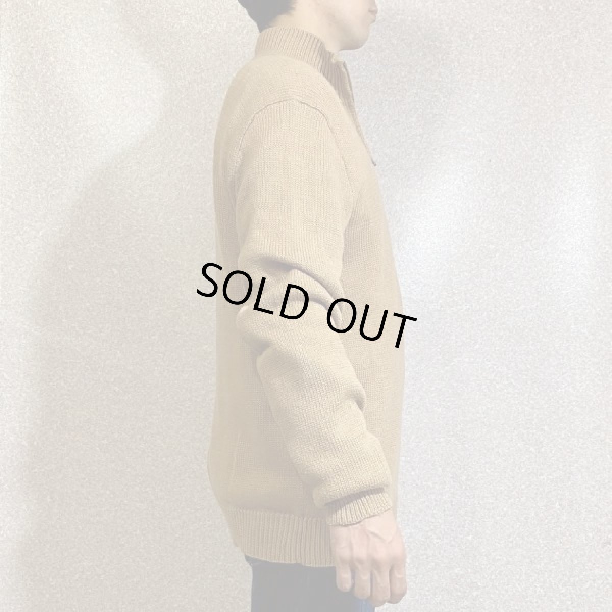 画像18: 「POLO RALPH LAUREN(ポロ ラルフローレン)」ポニー刺繍 ハーフジップ コーヒーブラウン ニット (18)