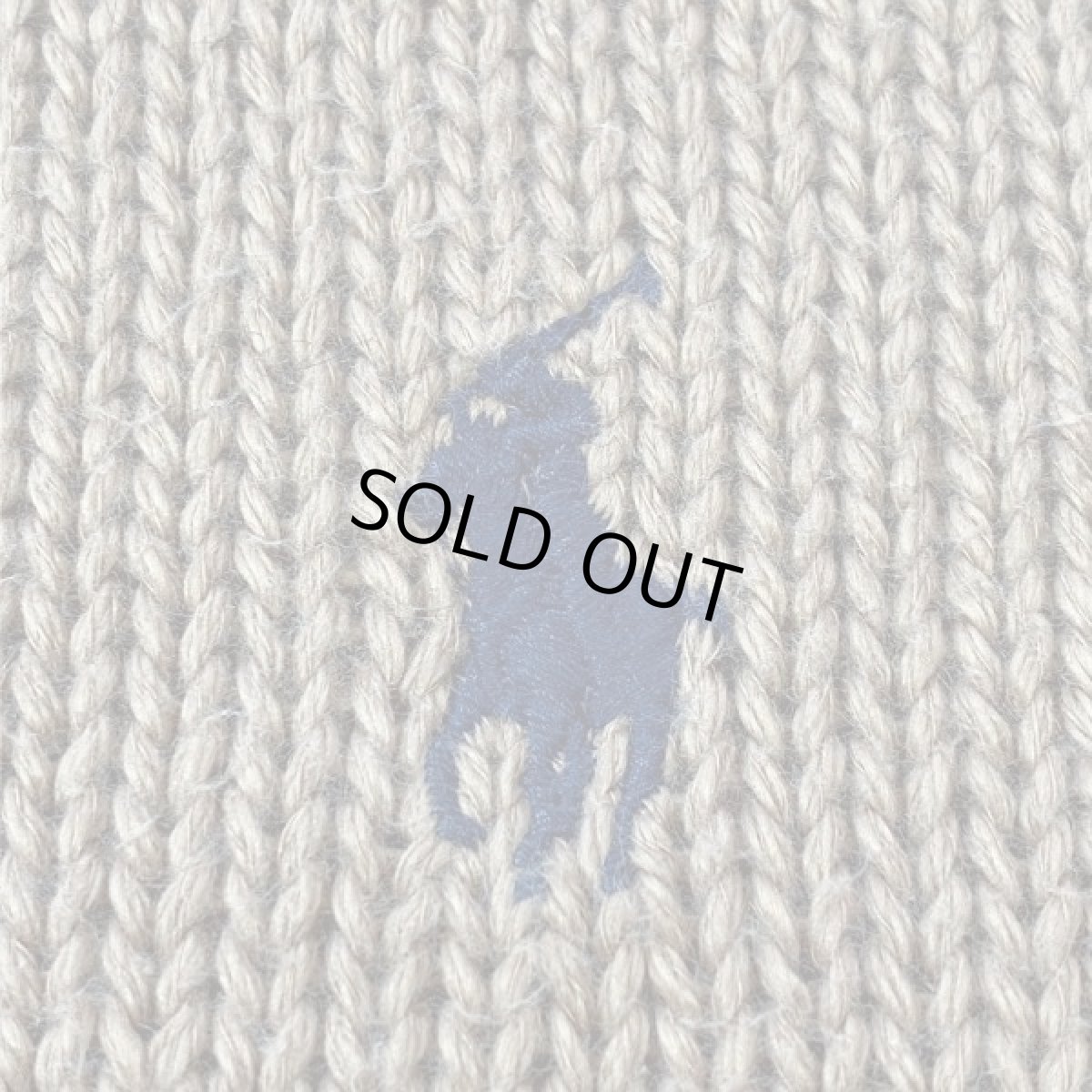 画像5: 「POLO RALPH LAUREN(ポロ ラルフローレン)」ポニー刺繍 ハーフジップ コーヒーブラウン ニット (5)