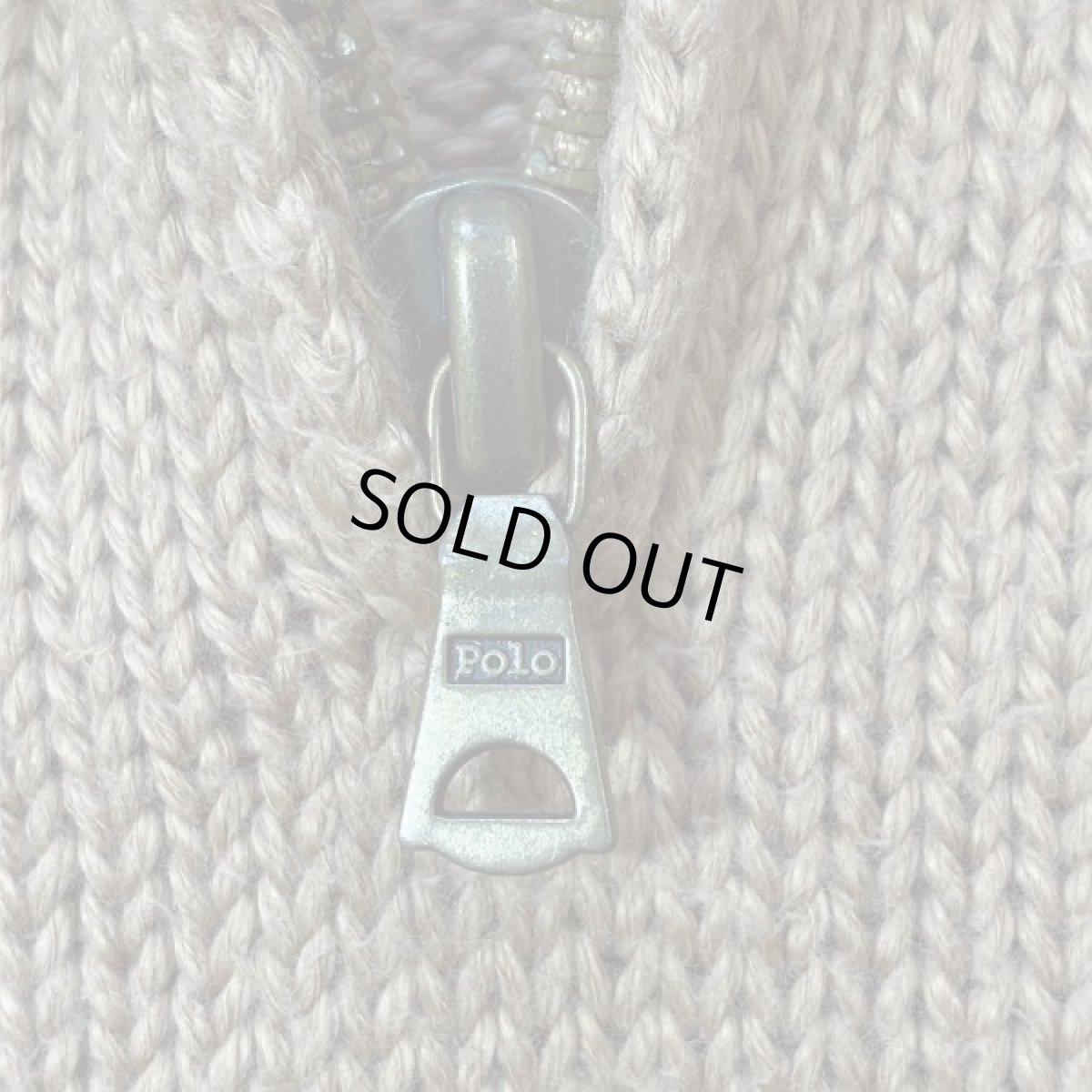 画像9: 「POLO RALPH LAUREN(ポロ ラルフローレン)」ポニー刺繍 ハーフジップ コーヒーブラウン ニット (9)