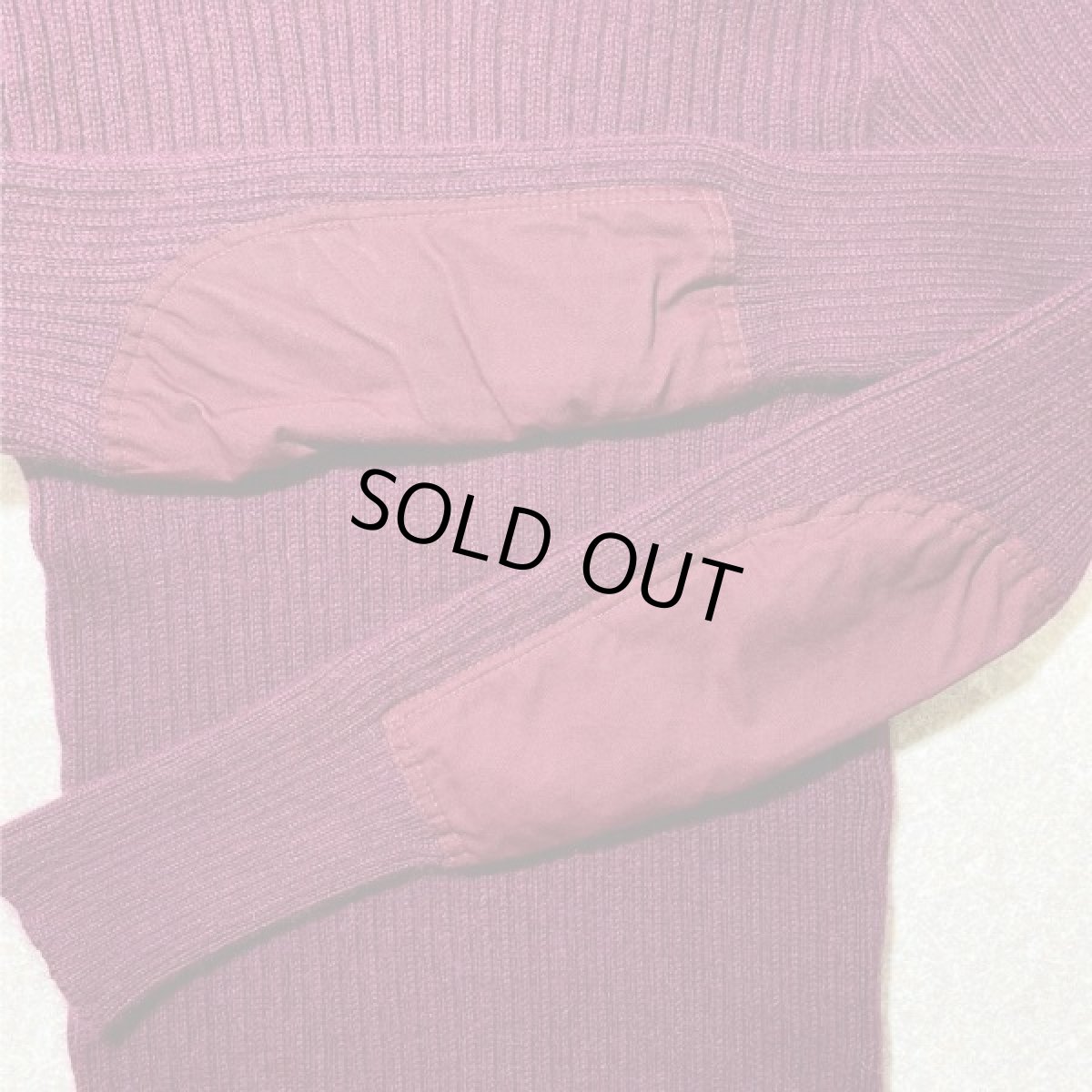 画像9: 「L.L.Bean(エルエルビーン)」ボルドー コマンド グレートブリテン製 ウール ニット (9)