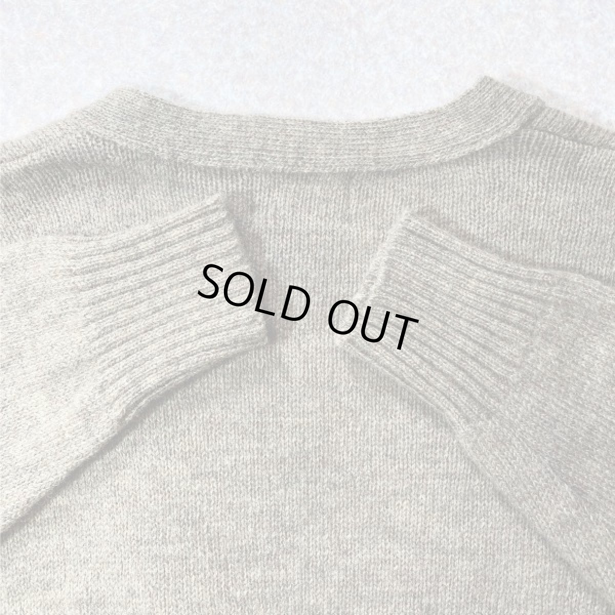 画像11: 「PENDLETON(ペンドルトン)」シェットランドウール XLサイズ ベージュ メランジ ニット カーディガン (11)