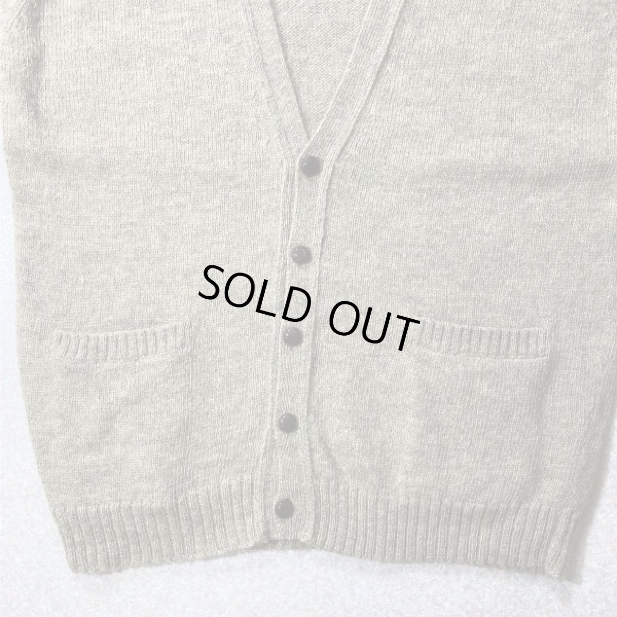 画像7: 「PENDLETON(ペンドルトン)」シェットランドウール XLサイズ ベージュ メランジ ニット カーディガン (7)