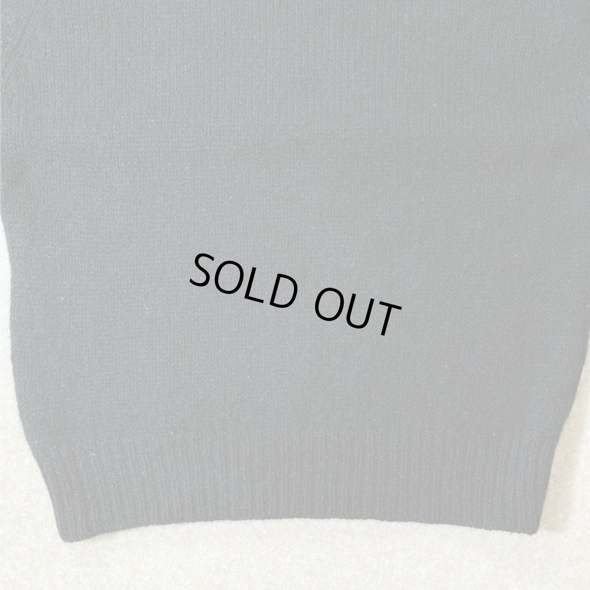 画像5: 「L.L.Bean(エルエルビーン)」ウールマーク ブラック シェットランド ピュアウール ニット (5)