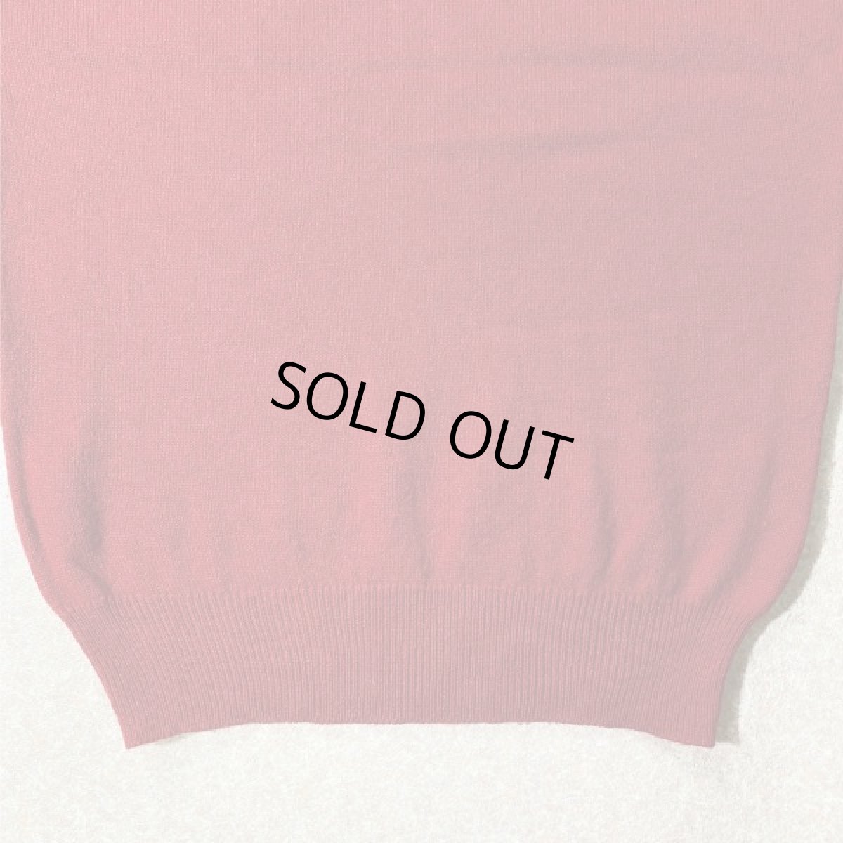 画像13: 「L.L.Bean(エルエルビーン)」スコットランド製 レッド ラグランスリーブ ハイゲージ ラムズ ニット (13)