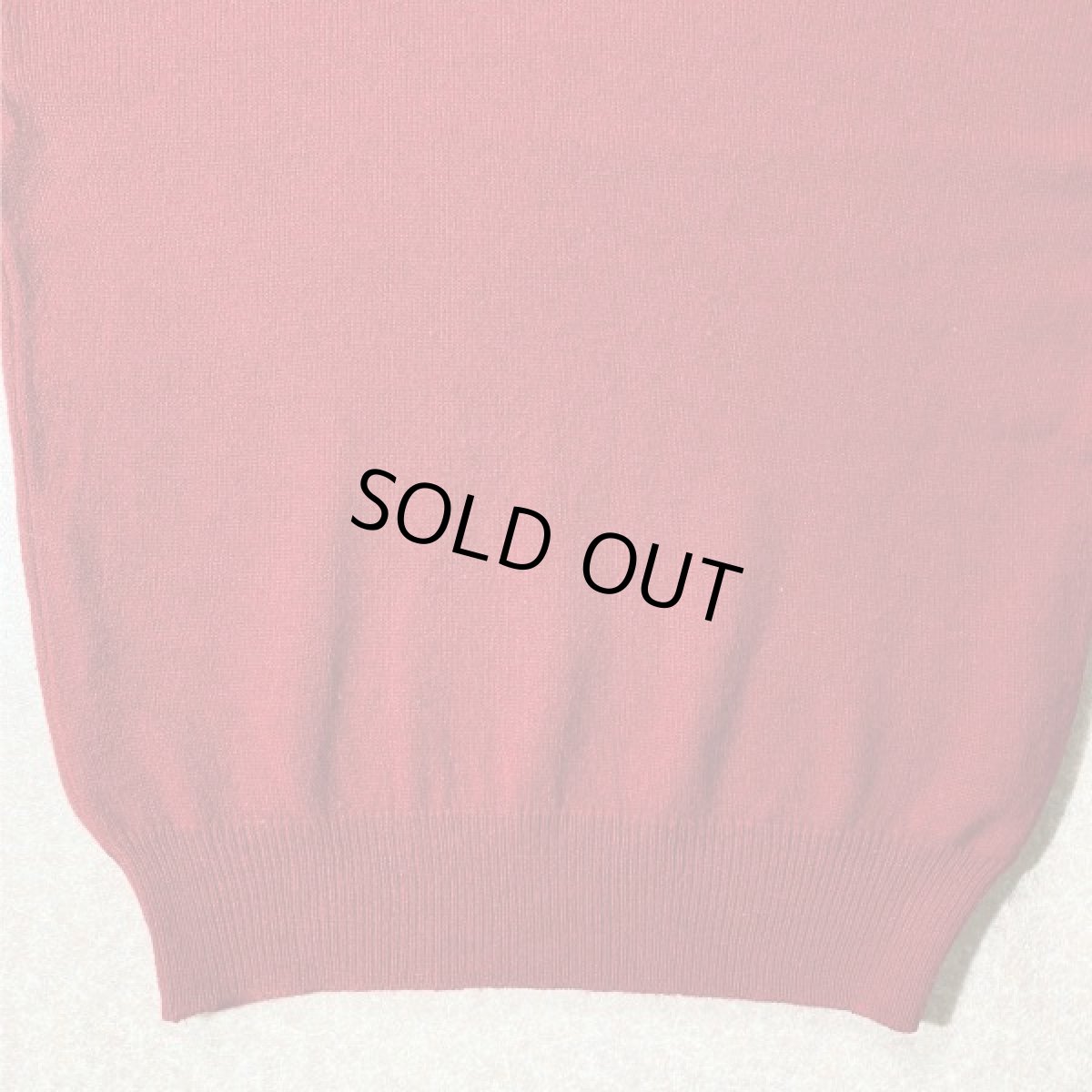 画像9: 「L.L.Bean(エルエルビーン)」スコットランド製 レッド ラグランスリーブ ハイゲージ ラムズ ニット (9)