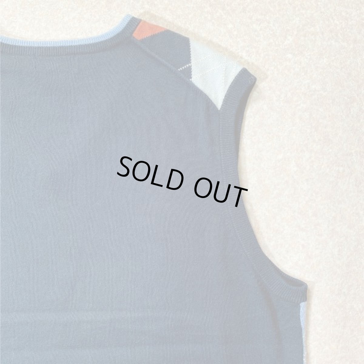 画像10: 「Brooks Brothers(ブルックスブラザーズ)」アーガイル柄 Vネック ニット ベスト (10)