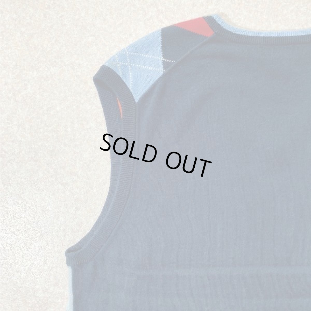 画像8: 「Brooks Brothers(ブルックスブラザーズ)」アーガイル柄 Vネック ニット ベスト (8)