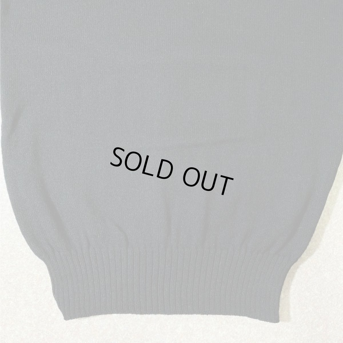 画像11: 「U.S. NAVY(ユー・エス・ネイビー)」ブラック モックネック ミリタリー 軍物 ウール ニット (11)