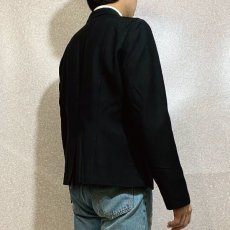 画像19: 「Calvin Klein(カルバン クライン)」ブラック 総裏 ウインドペーン テーラード ジャケット (19)
