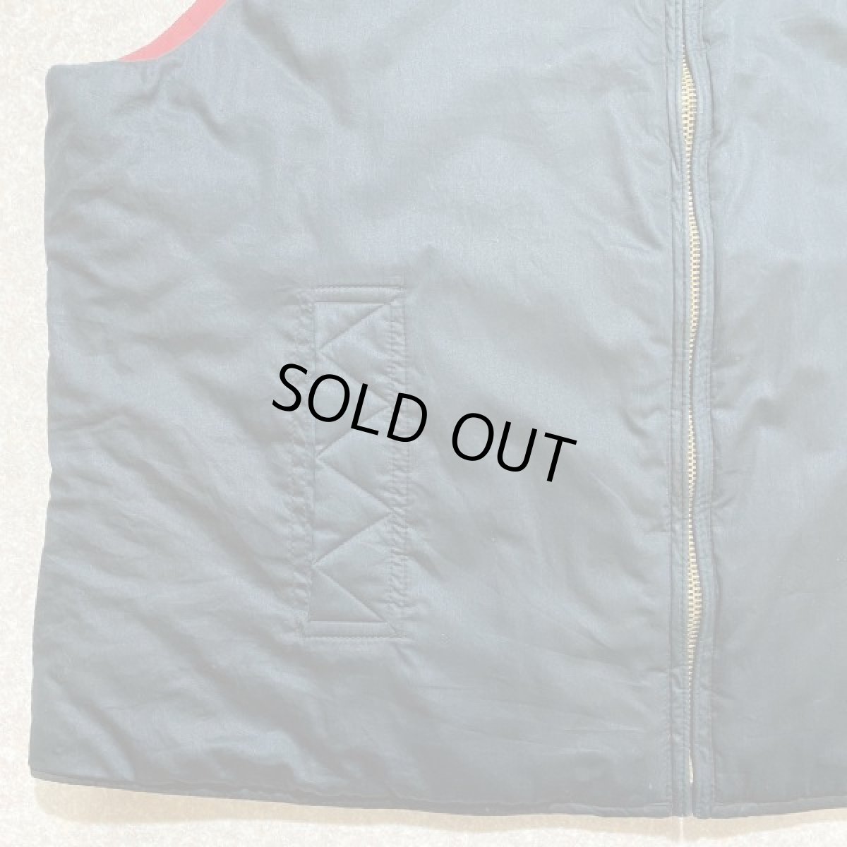 画像4: 「LAUREN RALPH LAUREN(ローレン ラルフローレン)」中綿キルティング クレスト刺繍 スカーフプリント リバーシブル ベスト (4)