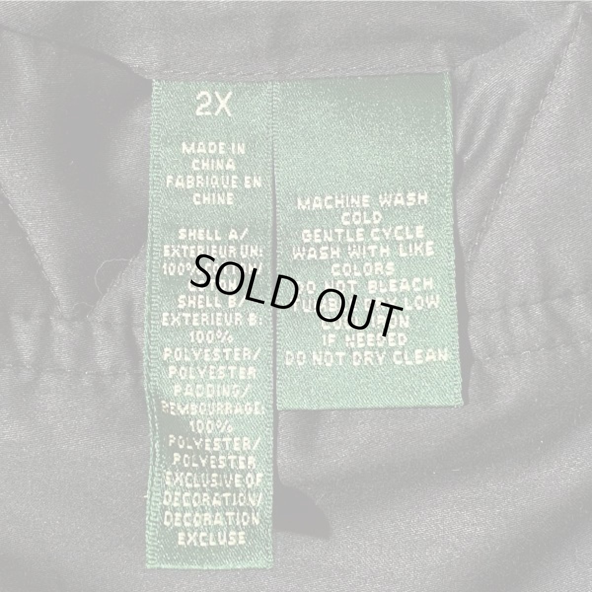 画像14: 「LAUREN RALPH LAUREN(ローレン ラルフローレン)」中綿キルティング クレスト刺繍 スカーフプリント リバーシブル ベスト (14)