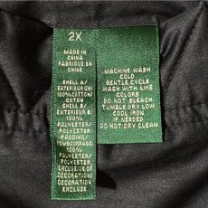 画像14: 「LAUREN RALPH LAUREN(ローレン ラルフローレン)」中綿キルティング クレスト刺繍 スカーフプリント リバーシブル ベスト (14)
