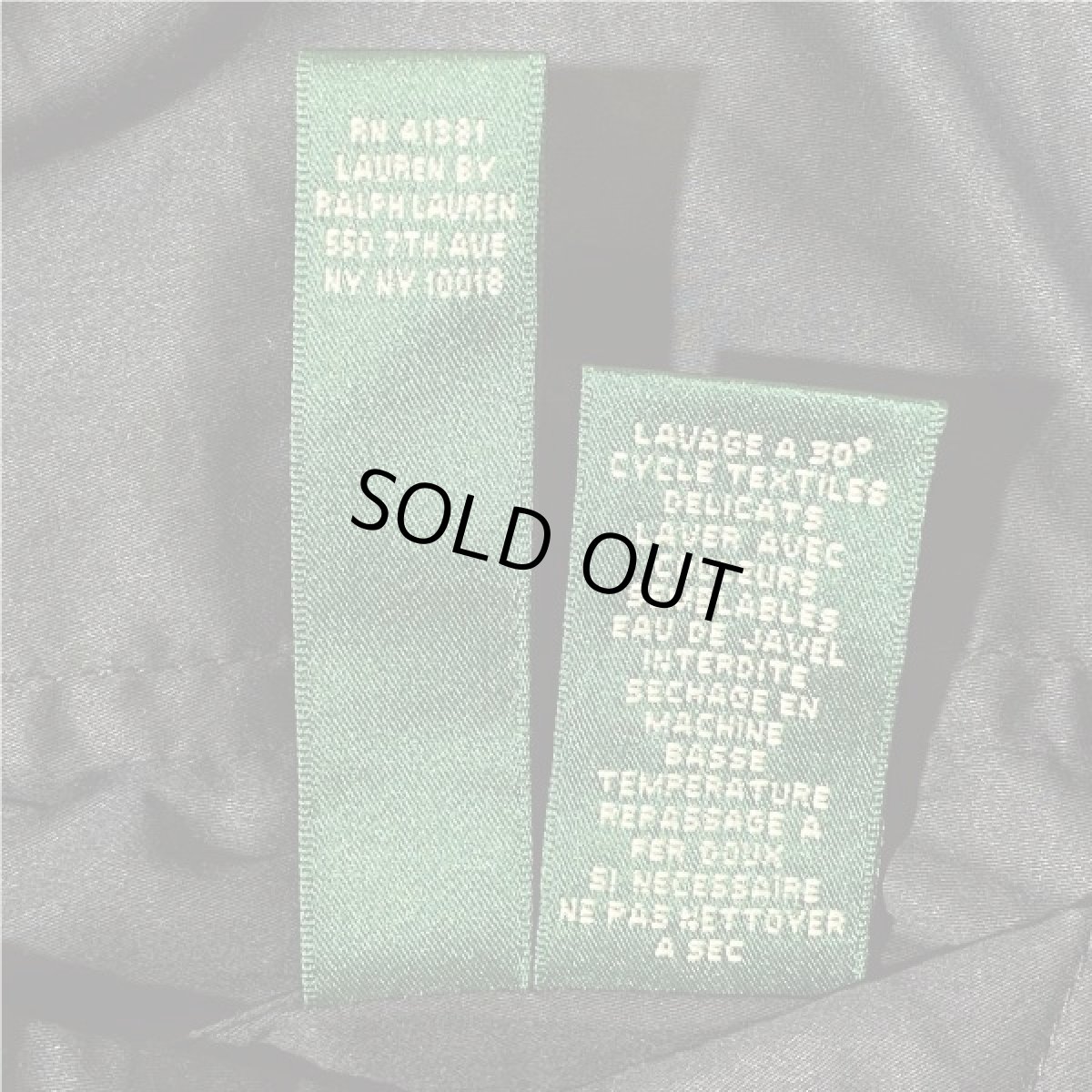 画像15: 「LAUREN RALPH LAUREN(ローレン ラルフローレン)」中綿キルティング クレスト刺繍 スカーフプリント リバーシブル ベスト (15)