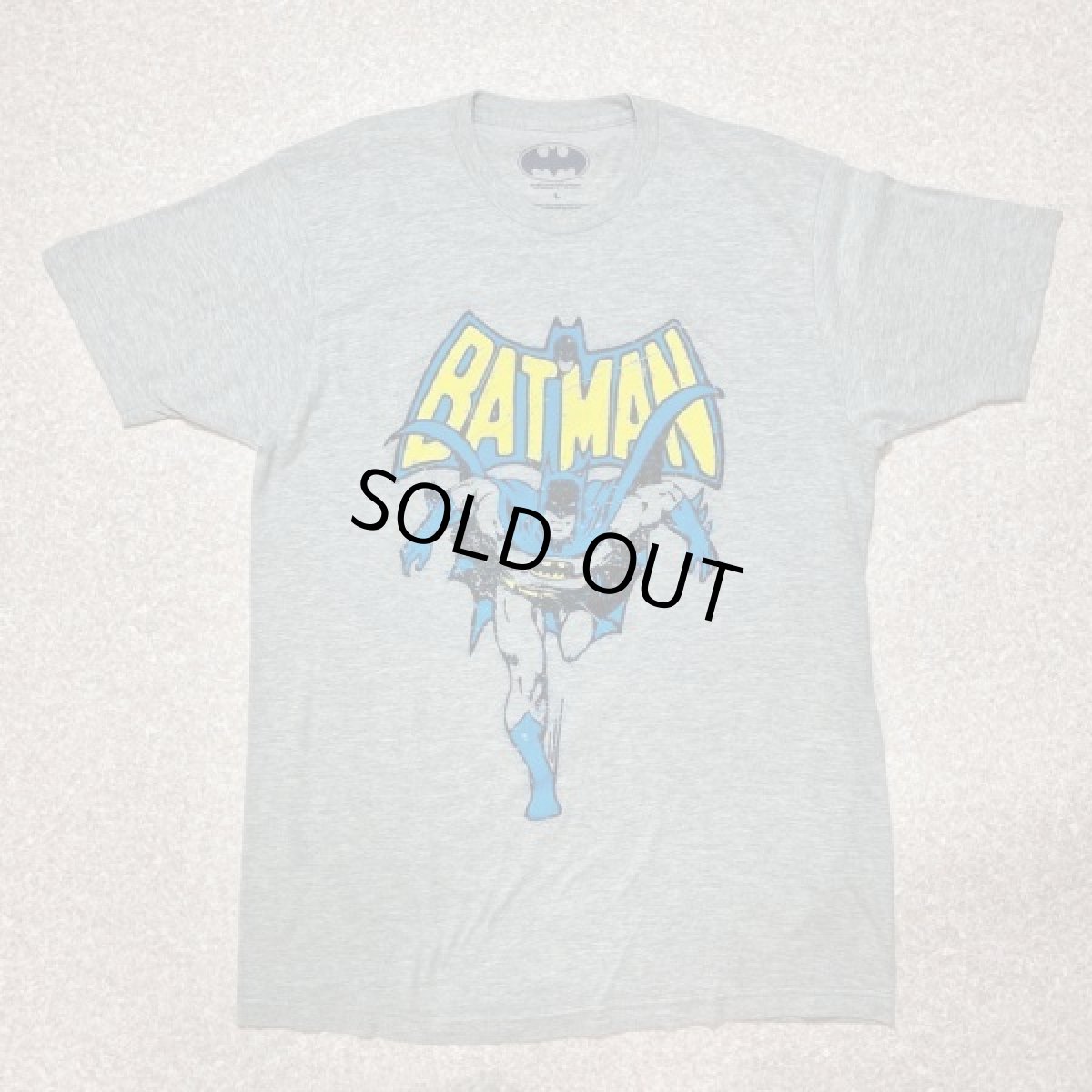 画像1: 「BATMAN(バットマン)」アメリカンコミック アメコミ 杢グレー Tシャツ (1)