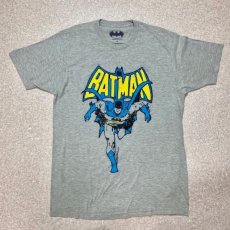 画像1: 「BATMAN(バットマン)」アメリカンコミック アメコミ 杢グレー Tシャツ (1)