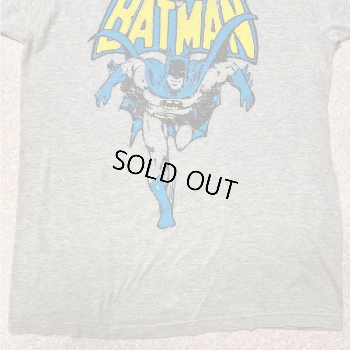画像5: 「BATMAN(バットマン)」アメリカンコミック アメコミ 杢グレー Tシャツ (5)