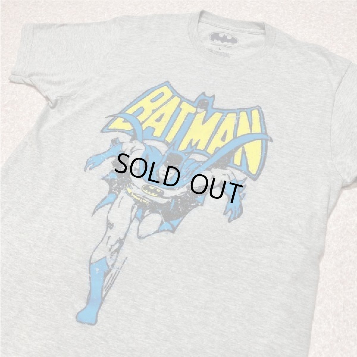 画像15: 「BATMAN(バットマン)」アメリカンコミック アメコミ 杢グレー Tシャツ (15)